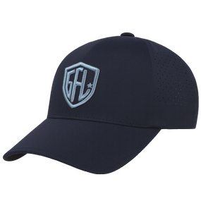 GFL Shield Puff Embroidered FLEXFIT® NAVY SNAPBACK PERFORATED CAP