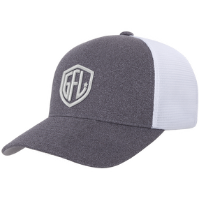 GFL Shield Puff Embroidered Flexfit® 5-Panel Mesh-Back Cap