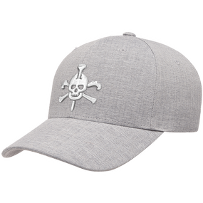 Mr Tee Puff Embroidered Flexfit® HeatherLight™ Cap