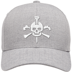 Mr Tee Puff Embroidered Flexfit® HeatherLight™ Cap