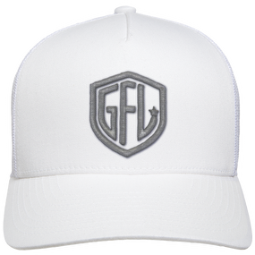 GFL Shield Puff Embroidered 5-Panel Mesh Snapback Cap