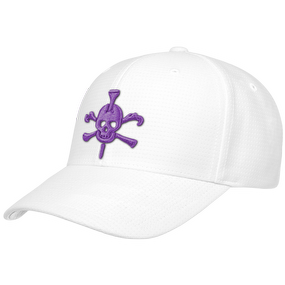 Mr Tee Puff Embroidered Flexfit® Cool & Dry Pin-Dot Cap