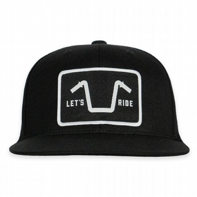 Handlebar Society Flexfit® Flat Brim Cap