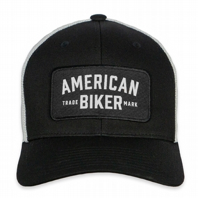 Let's Ride Woven Flexfit® Mesh Back Cap