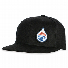 Oil Drop Flexfit® Flat Brim Cap