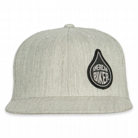 Oil Drop Flexfit® Flat Brim Cap