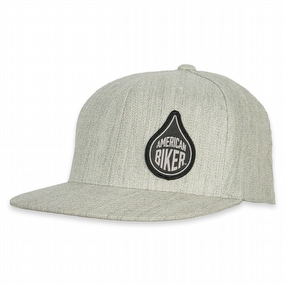 Oil Drop Flexfit® Flat Brim Cap