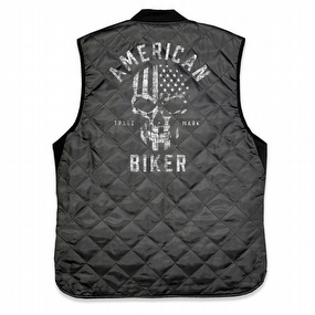 Men's Biker Sam Reversible Vest