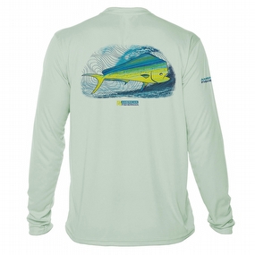 Men's Mahi Mahi Fishing Sun Shirt