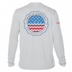 Men's USA Fishing Sun Shirt