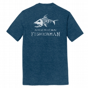 Men's Skeleton Fish T-Shirt