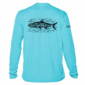 Men's Silver King Fishing Sun Shirt