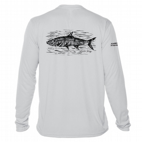 Men's Silver King Fishing Sun Shirt