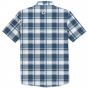 Men's Swordfish Plaid Fishing Shirt