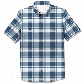 Men's Swordfish Plaid Fishing Shirt