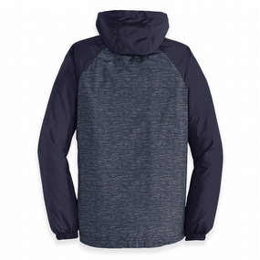 Men's GFL Colorblock Hooded Wind Jacket