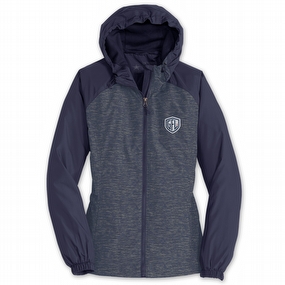 Women's GFL Colorblock Hooded Wind Jacket