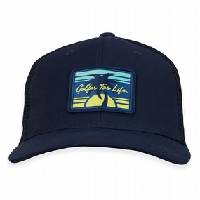 Palm Tree Flexfit® Air Mesh Back Cap