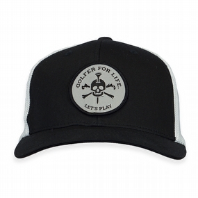 Mr Tee Round Flexfit® Mesh Back Cap