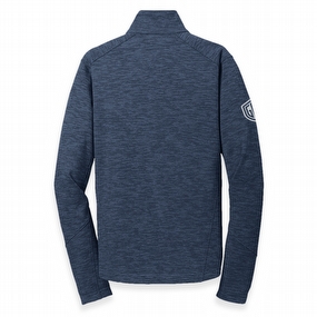 Men's Mr Tee Rectangle Striped Fleece Jacket