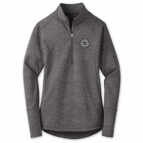 Women's Mr Tee Stretch Reflective 1/2 Zip Pullover
