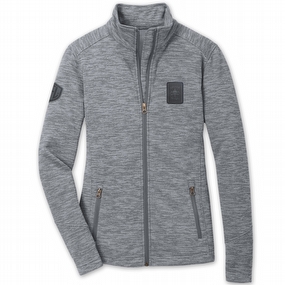 Women's Mr Tee Striped Fleece Jacket