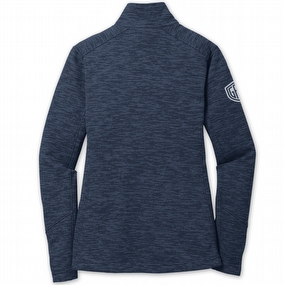 Women's Mr Tee Striped Fleece Jacket