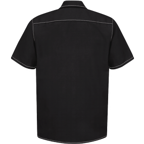 Men's Peace Contrast Stitch Shop Shirt