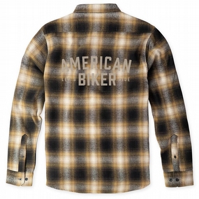 Men's American Biker Premium Flannel Shirt