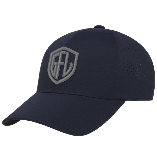 GFL Shield Puff Embroidered FLEXFIT® NAVY SNAPBACK PERFORATED CAP