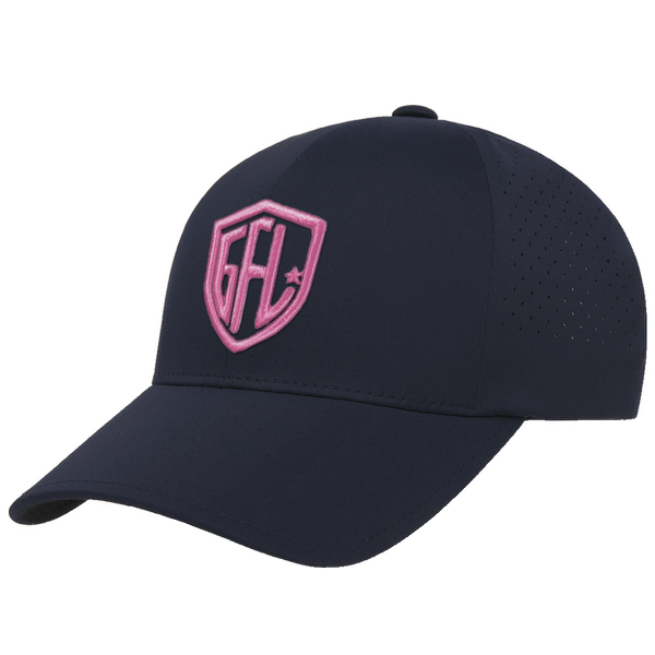 GFL Shield Puff Embroidered FLEXFIT® NAVY SNAPBACK PERFORATED CAP