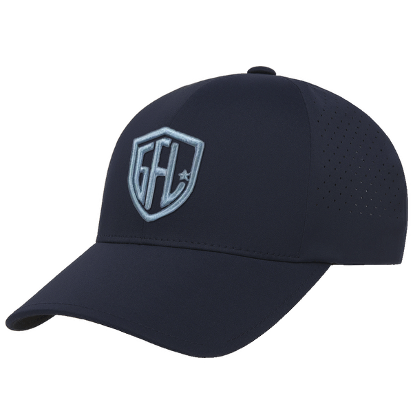 GFL Shield Puff Embroidered FLEXFIT® NAVY SNAPBACK PERFORATED CAP