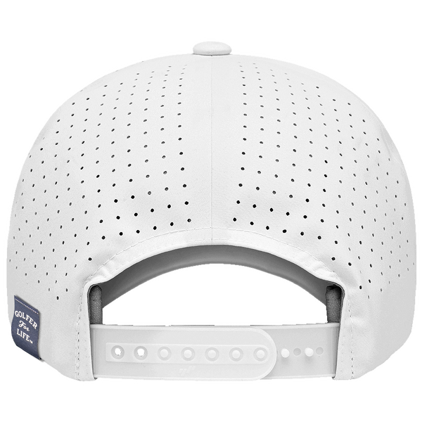 Tee Girl Woven Emblem Flexfit® Snapback Perforated Cap