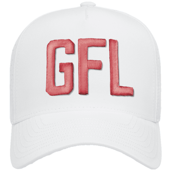 GFL Shield Puff Embroidered 5 Panel Snapback Perforated Cap