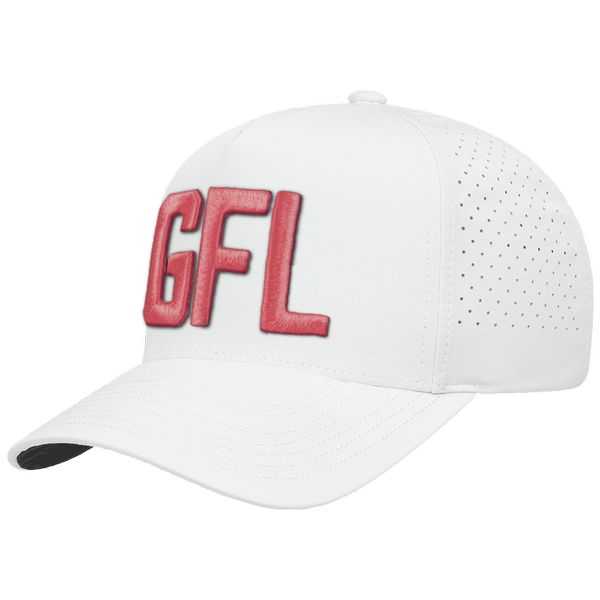 GFL Shield Puff Embroidered 5 Panel Snapback Perforated Cap