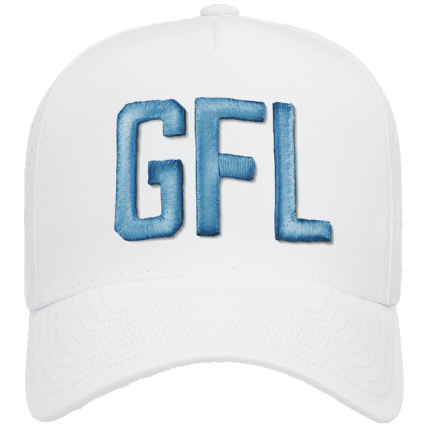 GFL Shield Puff Embroidered 5 Panel Snapback Perforated Cap