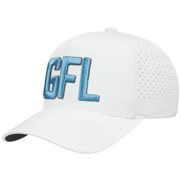 GFL Shield Puff Embroidered 5 Panel Snapback Perforated Cap