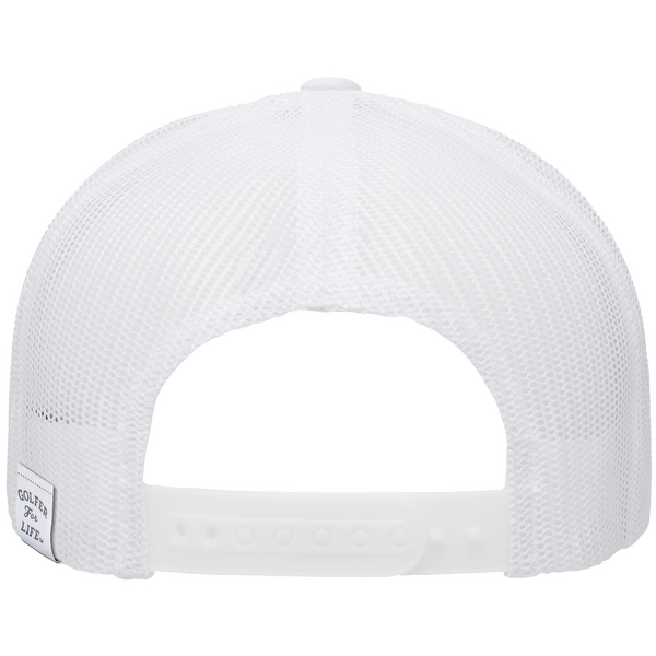 GFL Puff Embroidered 5-Panel Mesh Snapback Cap