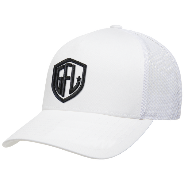 GFL Shield Puff Embroidered 5-Panel Mesh Snapback Cap