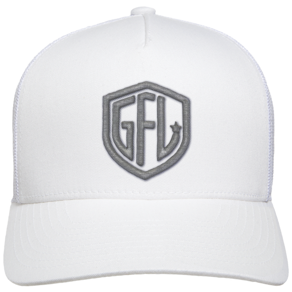GFL Shield Puff Embroidered 5-Panel Mesh Snapback Cap