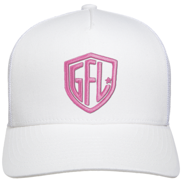 GFL Shield Puff Embroidered 5-Panel Mesh Snapback Cap