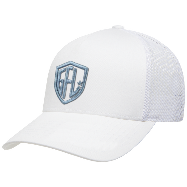 GFL Shield Puff Embroidered 5-Panel Mesh Snapback Cap