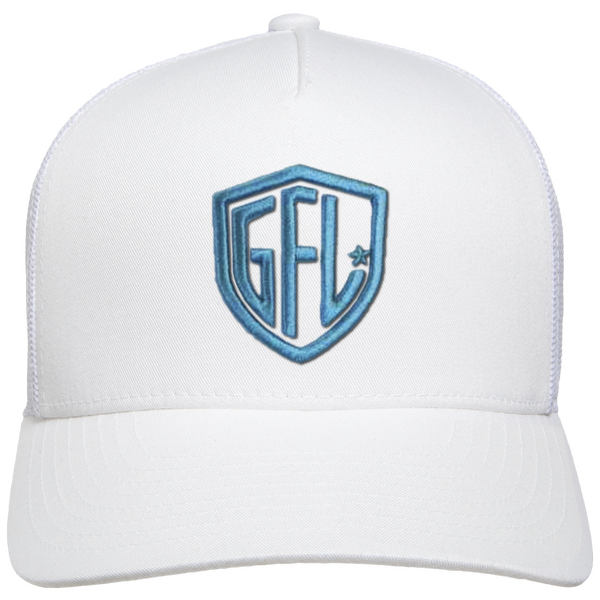 GFL Shield Puff Embroidered 5-Panel Mesh Snapback Cap