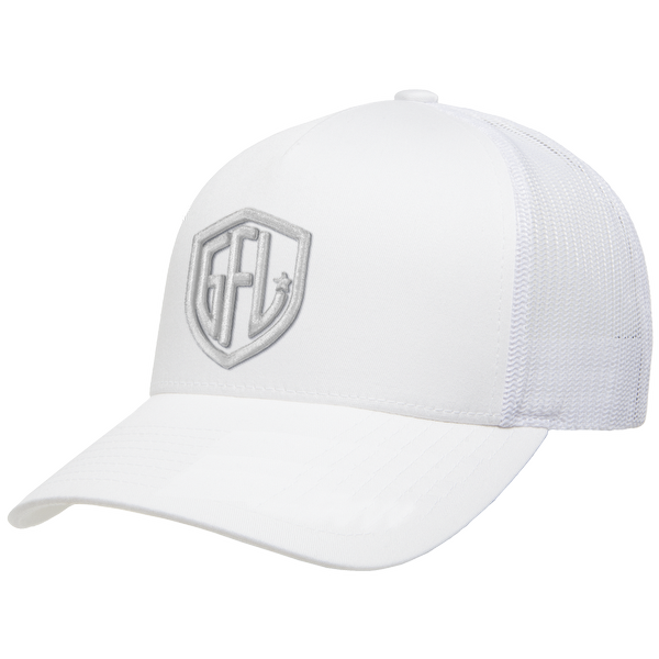 GFL Shield Puff Embroidered 5-Panel Mesh Snapback Cap