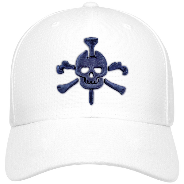 Mr Tee Puff Embroidered Flexfit® Cool & Dry Pin-Dot Cap