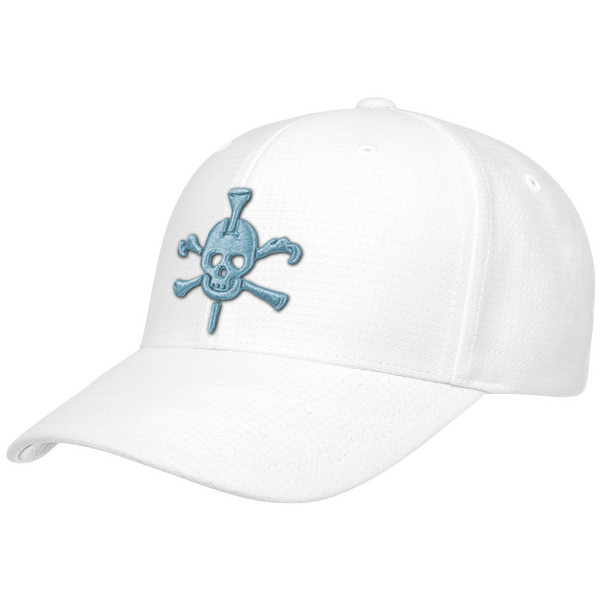 Mr Tee Puff Embroidered Flexfit® Cool & Dry Pin-Dot Cap