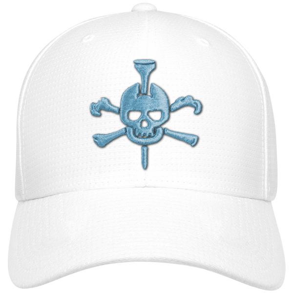 Mr Tee Puff Embroidered Flexfit® Cool & Dry Pin-Dot Cap