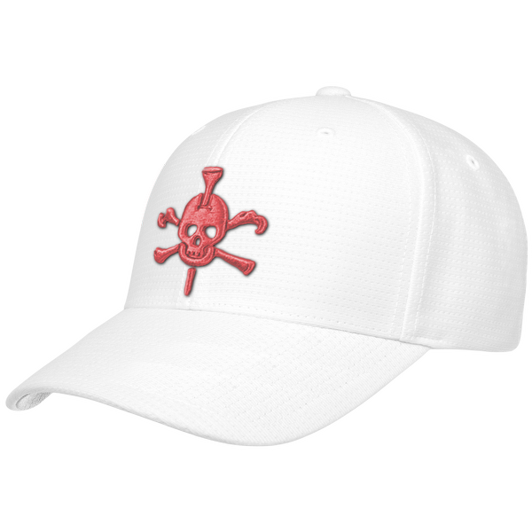 Mr Tee Puff Embroidered Flexfit® Cool & Dry Pin-Dot Cap