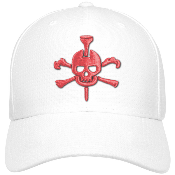 Mr Tee Puff Embroidered Flexfit® Cool & Dry Pin-Dot Cap