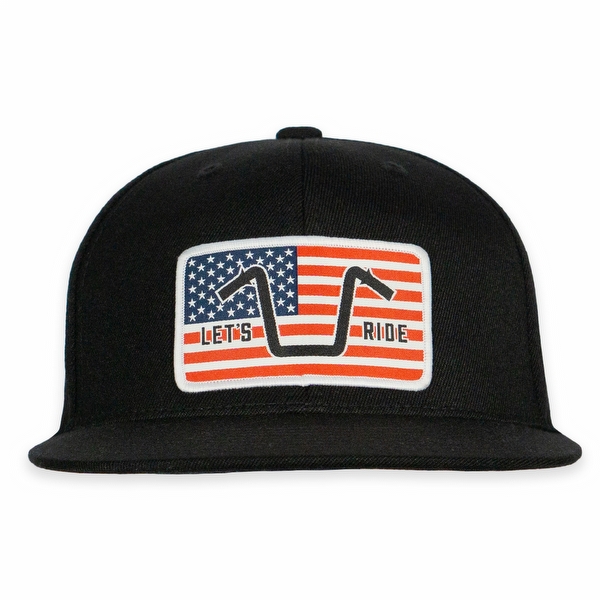 Handlebar Society Flexfit® Flat Brim Cap